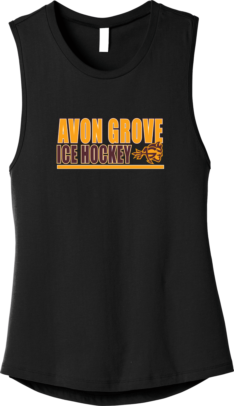 Avon Grove Womens Jersey Muscle Tank