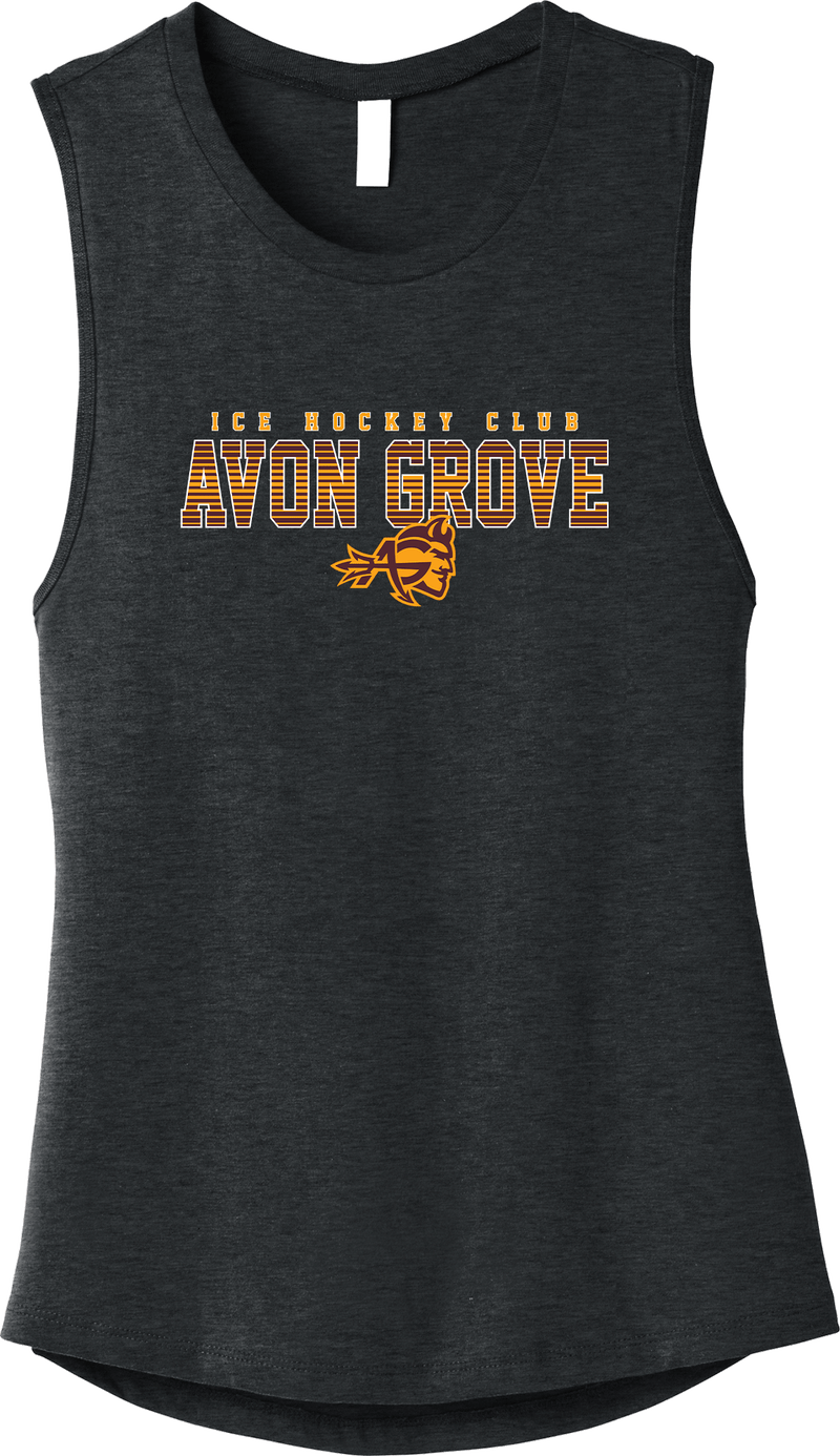 Avon Grove Womens Jersey Muscle Tank