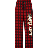 Dupage Black Bears Flannel Pocket Pant