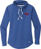 York Devils New Era Ladies Sueded Cotton Blend Cowl Tee