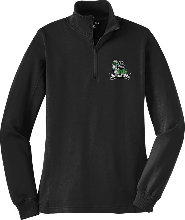 Atlanta Madhatters Ladies 1/4-Zip Sweatshirt