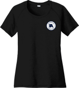 Aspen Aviators Ladies PosiCharge Tri-Blend Wicking Scoop Neck Raglan Tee