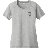 Biggby Bulldogs Tier 3 Ladies PosiCharge Tri-Blend Wicking Scoop Neck Raglan Tee