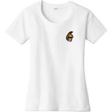 Seacoast Spartans (Ice Hockey) Ladies PosiCharge Tri-Blend Wicking Scoop Neck Raglan Tee