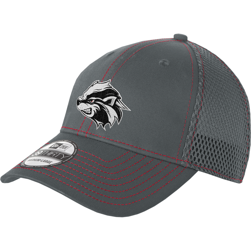 Allegheny Badgers New Era Stretch Mesh Contrast Stitch Cap