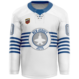 AGHF NJ Jets Youth Goalie Hybrid Jersey