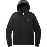 Lansing Spartans Nike Women's Club Fleece Sleeve Swoosh Pullover Hoodie